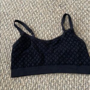 Aerie black sports bra